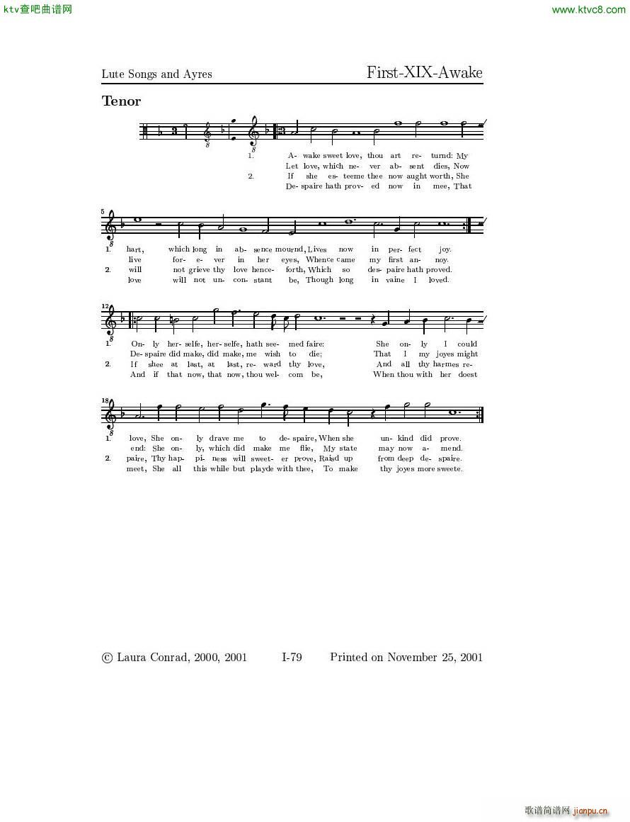 Dowland Lute Music (V)35