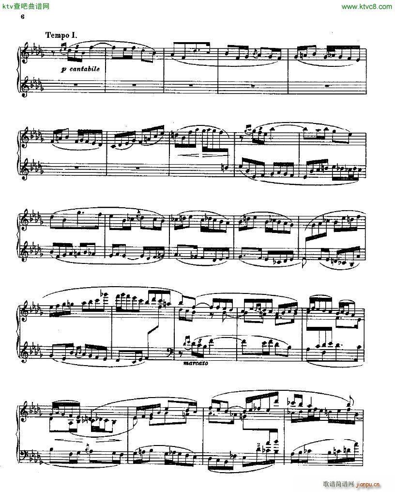 Balakirev Piano Sonata In B Flat Minor(V)5