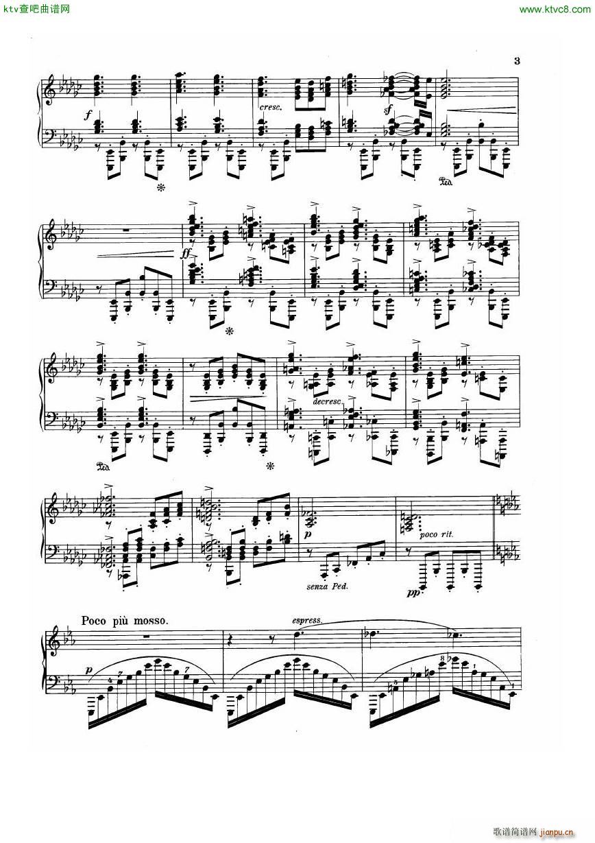 Dohnnyi op 11 Four Rhapsodies(V)41