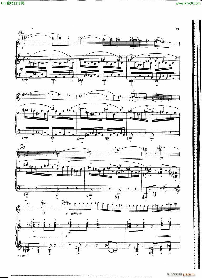 Burton E Flute sonatina score(V)18