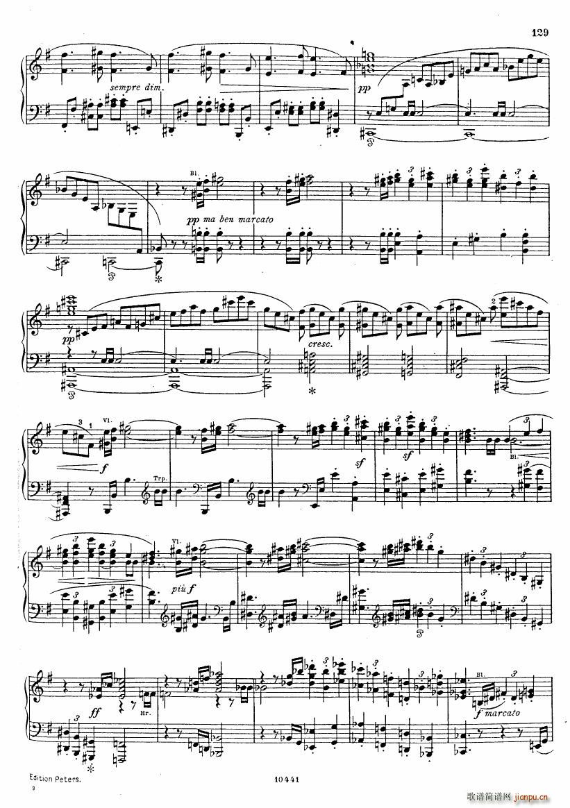 Brahms op 98 Singer Symphonie Nr 4(V)11