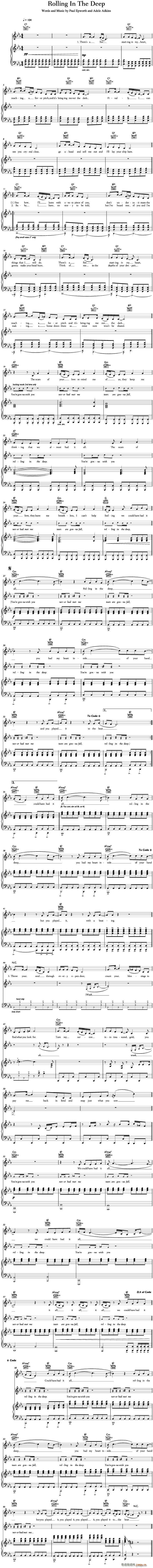 Adele-Rolling In The Deep(ʮּ)1
