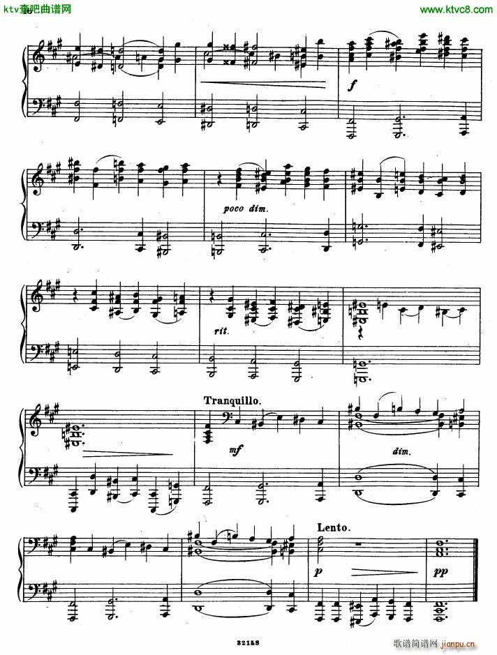 Gliere 25 Preludes op30 Book3(V)14