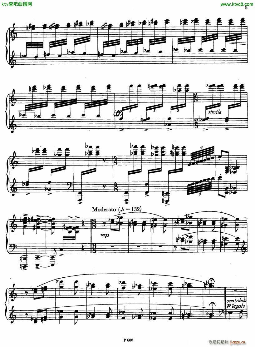 Fiser piano sonata no 3(V)8