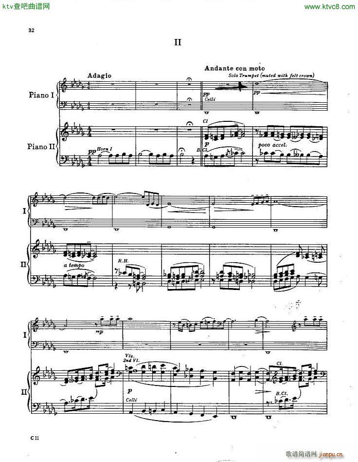 Gershwin Piano Concerto In F (V)30