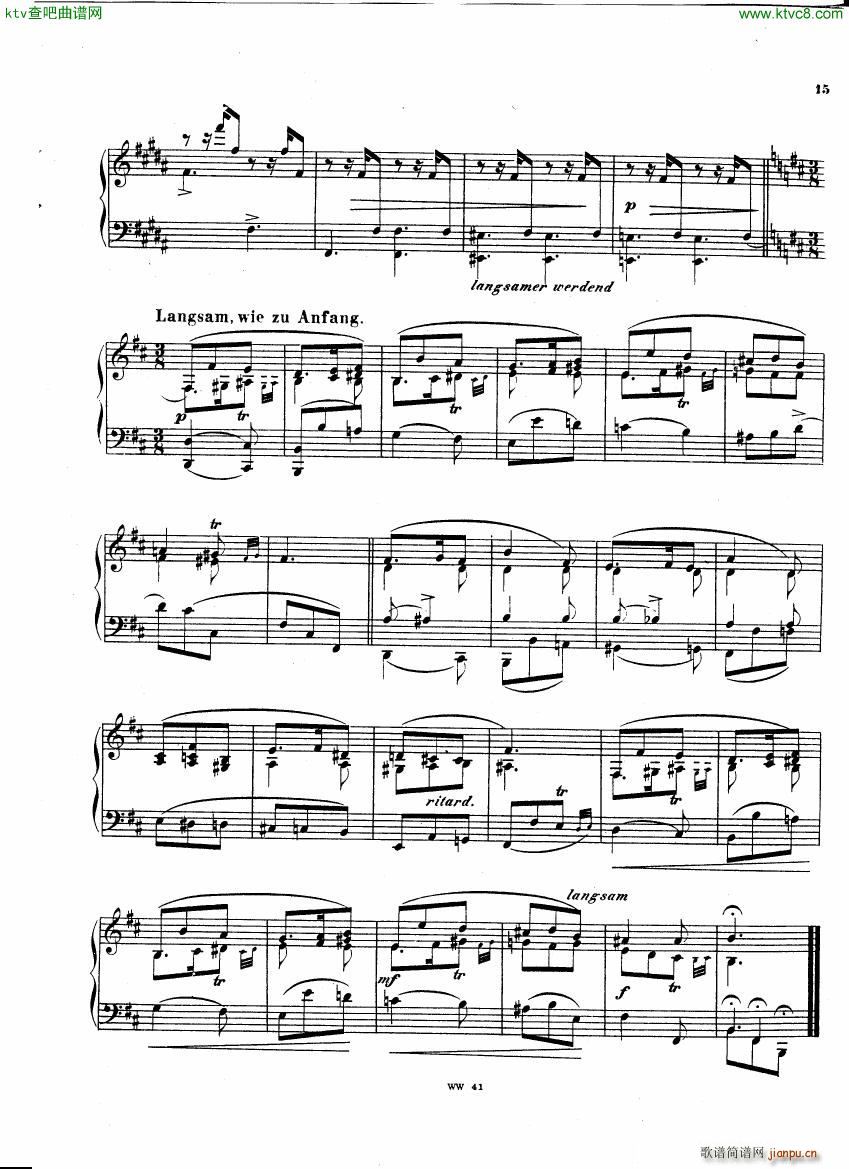 Herzogenberg 8 Variations op 1 3(V)14