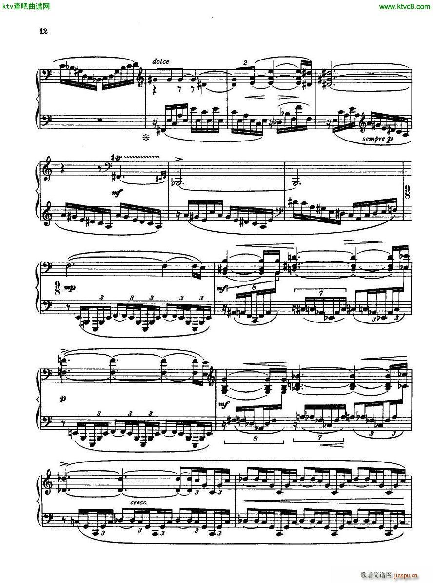 Bridge H160 Piano Sonata 1923 4(V)12