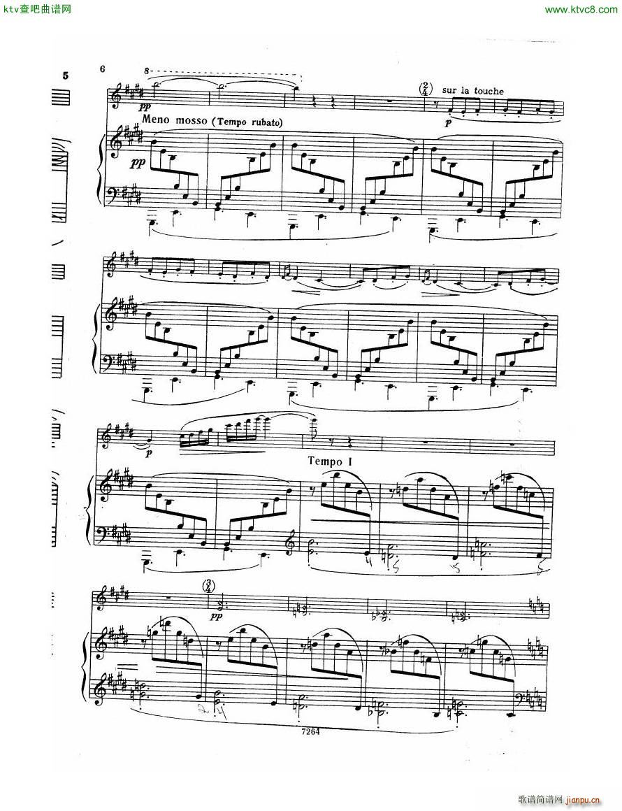 Debussy Violin Sonata Pn(V)5