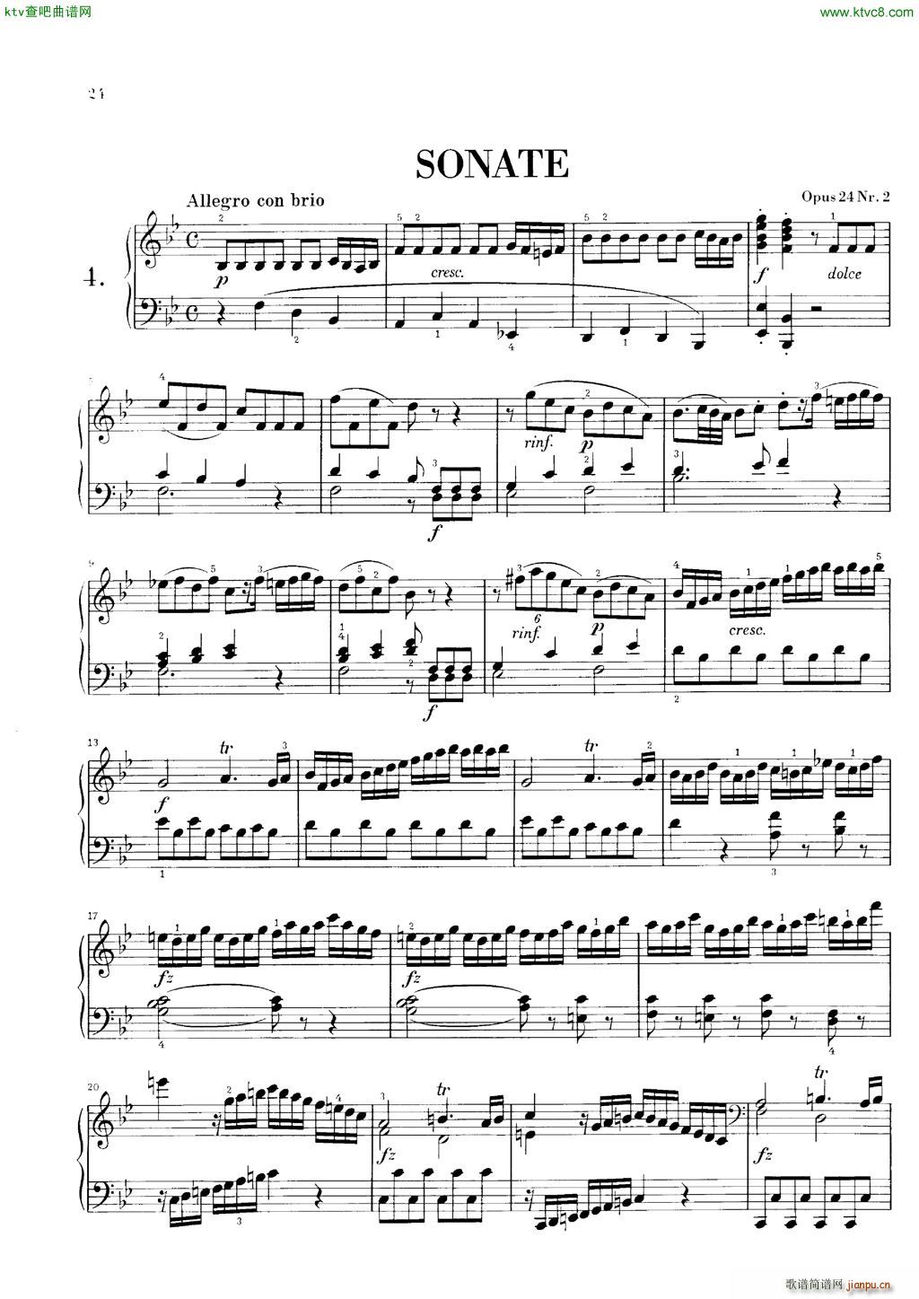 Clementi 24 2 Sonata(V)1
