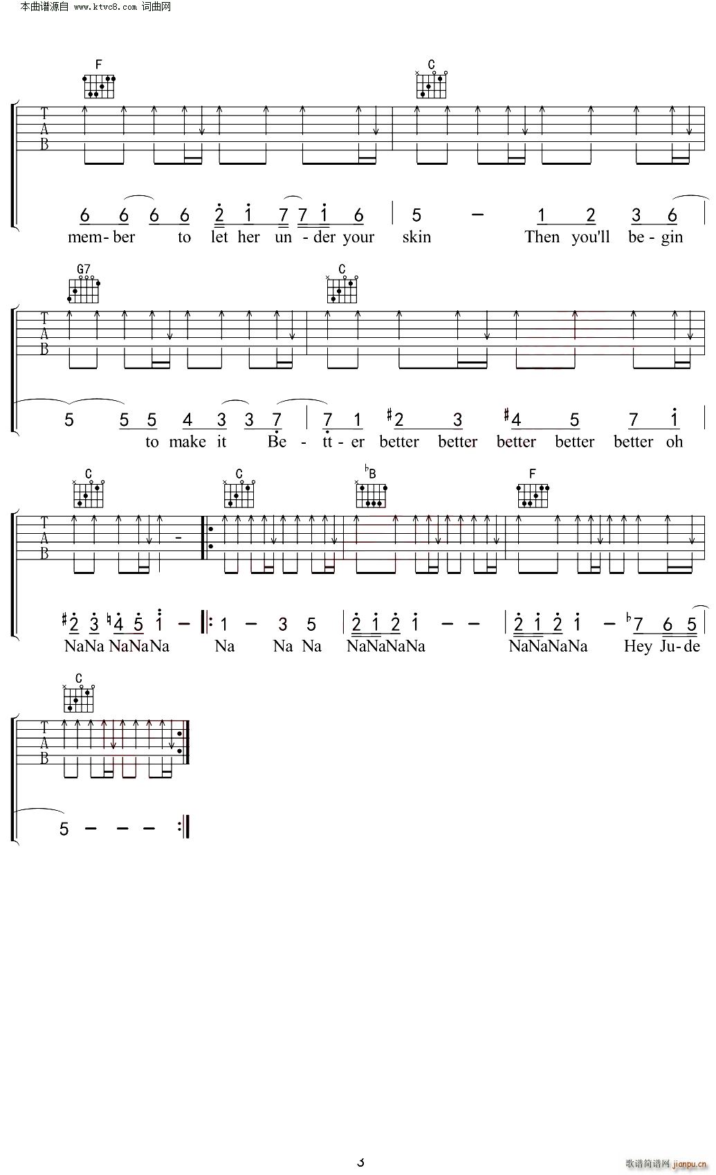 Hey Jude C{(dio)V The Beatles^ʿ o(V)3