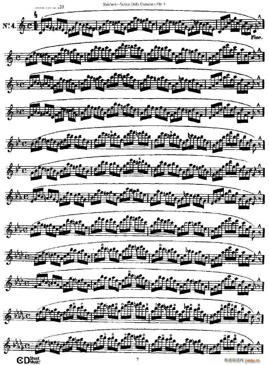 Seven Daily Exercises Op 5 ÿվ Ʒ5̖ ~(ʮּ)7