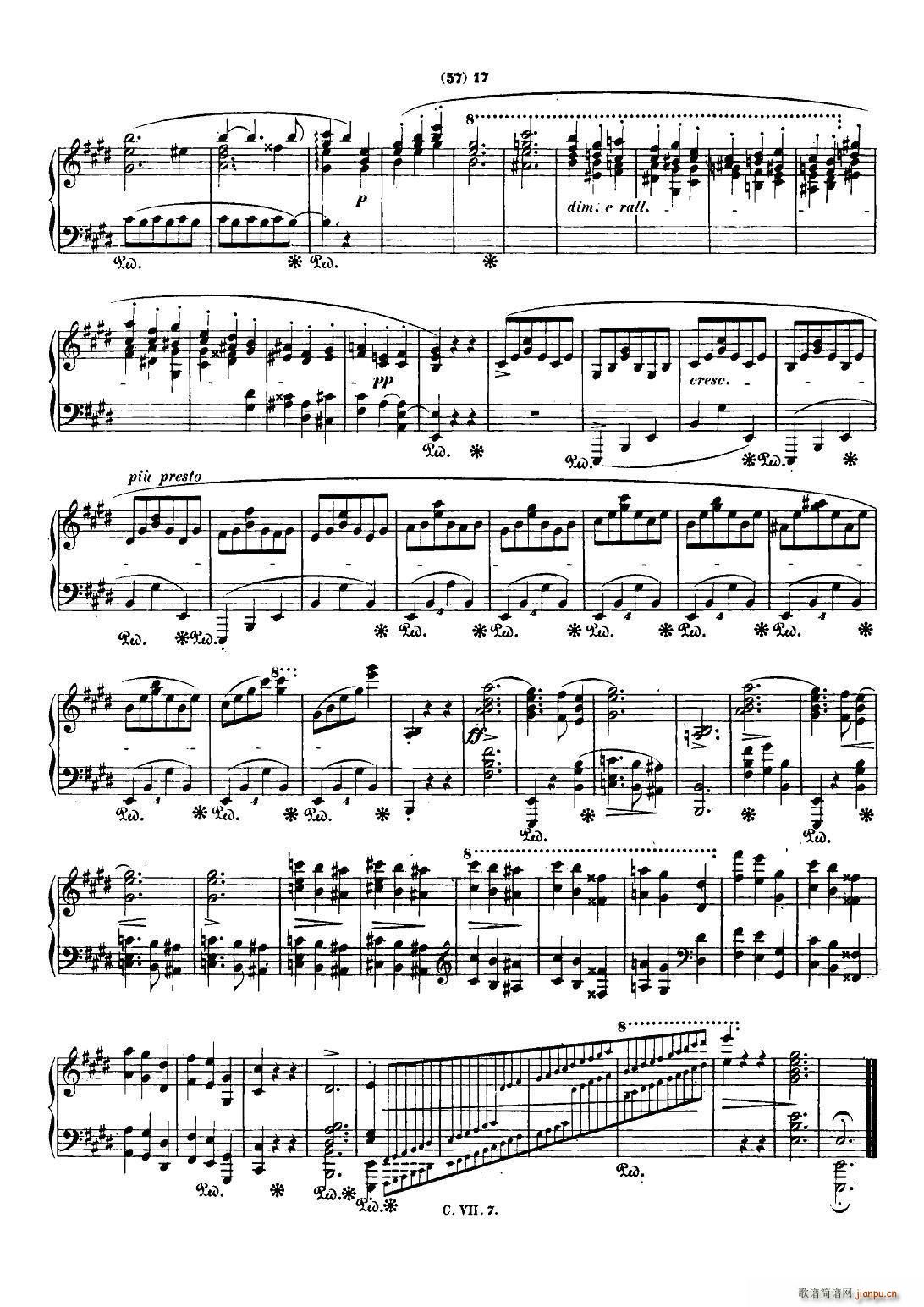 Ф Co Chopin Scherzo No 4 E{(dio) Op 54(V)17