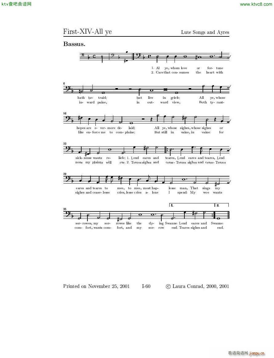 Dowland Lute Music (V)16