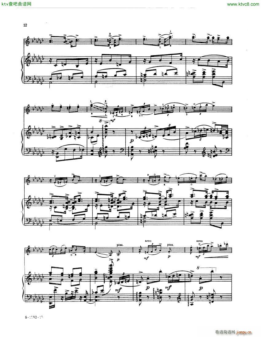 3 Preludes Piano Parts Gershwin(V)10