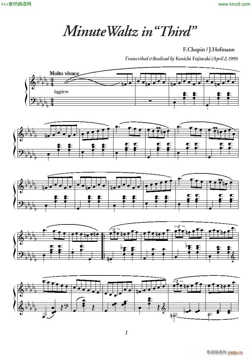 hofman chopin op64 1(V)1