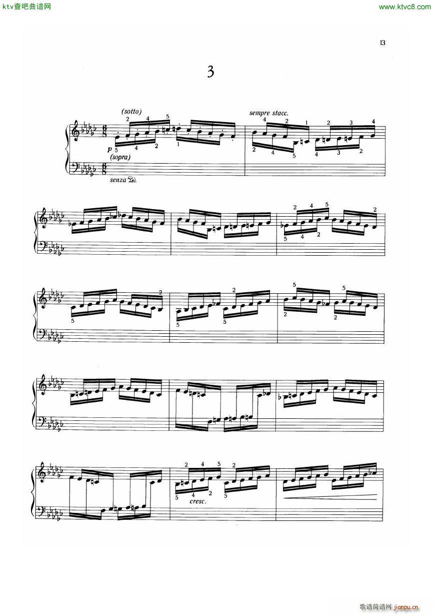 Dohnanyi Etude Op 28 3(V)1