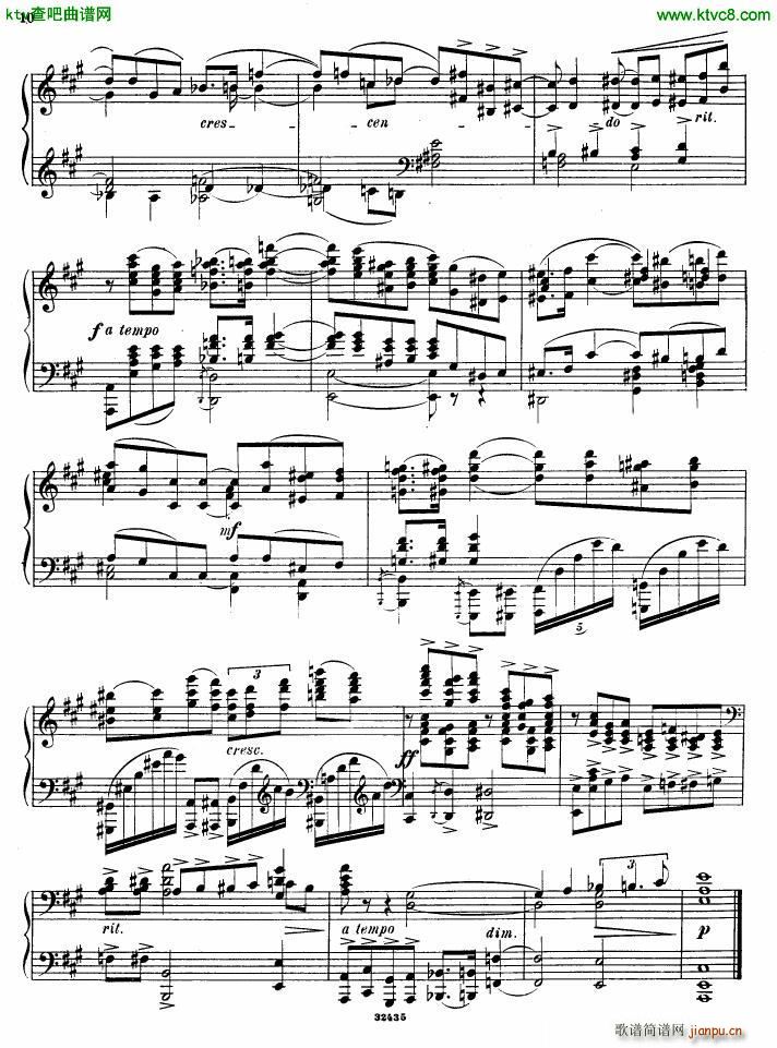 Gliere 25 Preludes op30 Book4(V)9