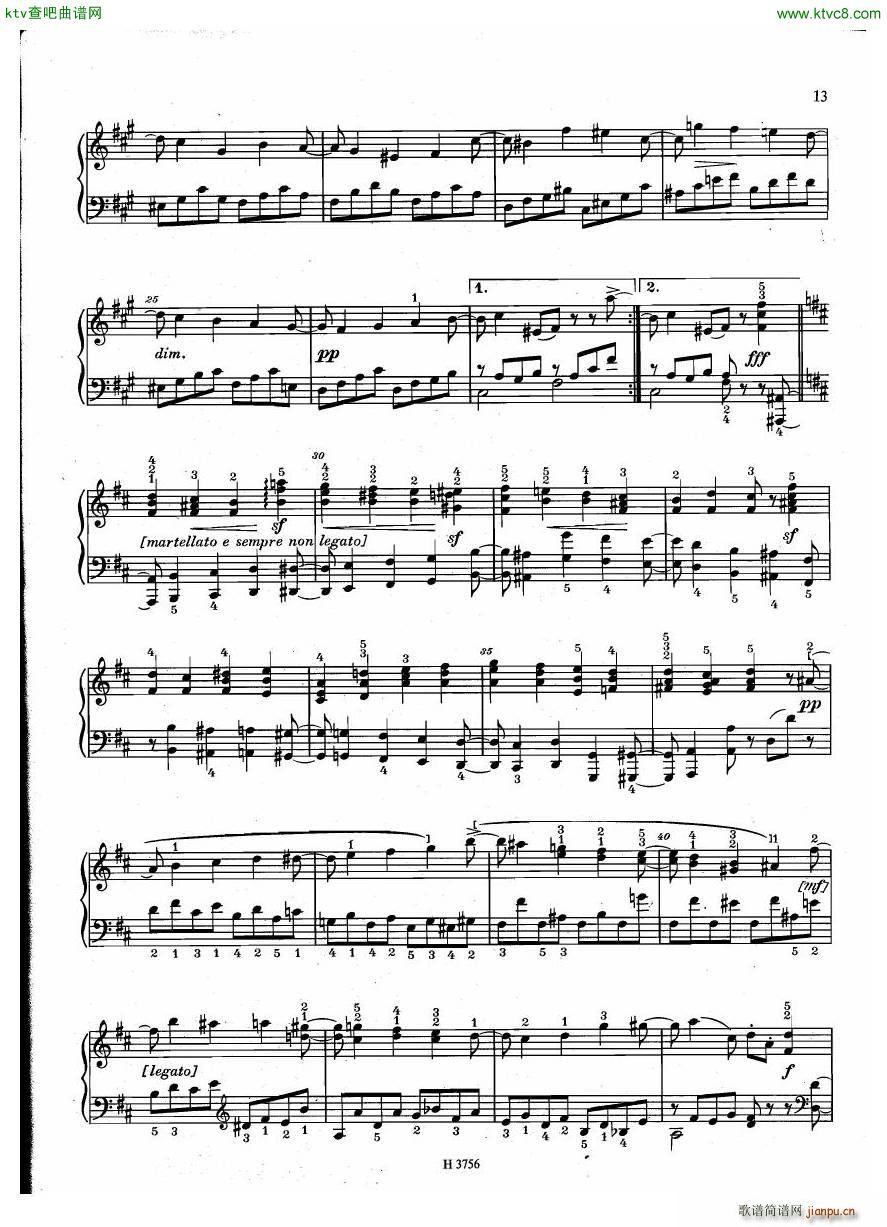 dussek 61 1(V)13