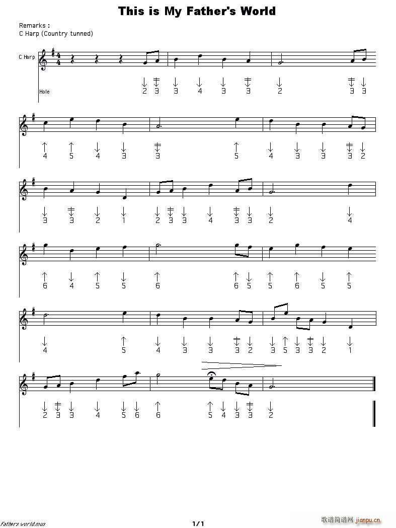 This is Father s world H ˹(V)1