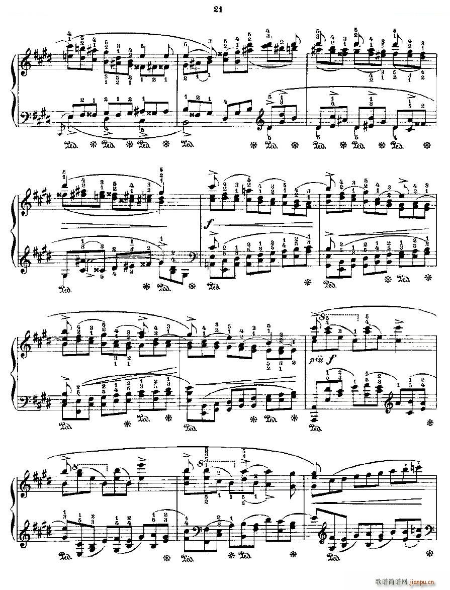 Ф (x) Fr Chopin Op 25 No5 1(V)5