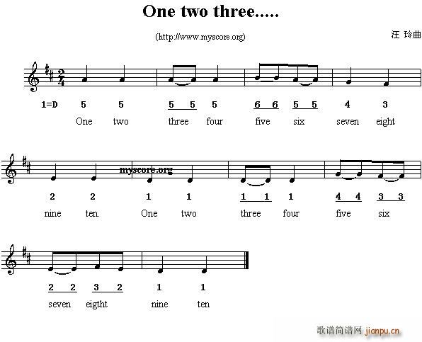 One two three(ʮּ)1