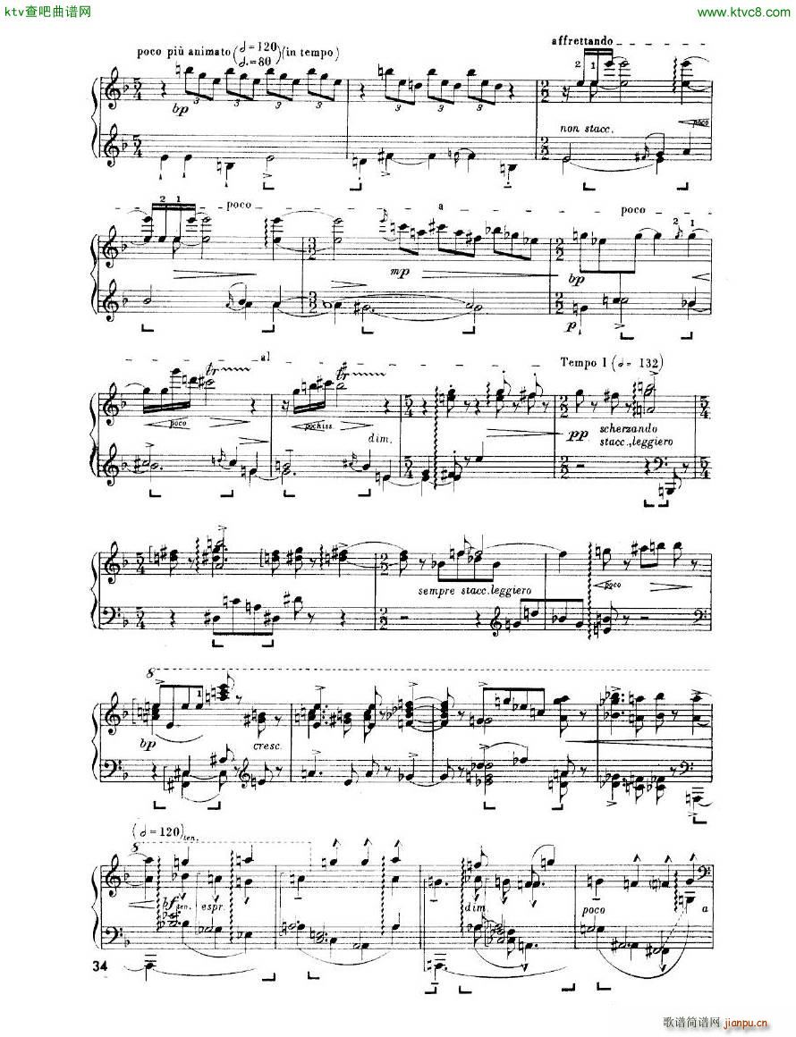 Enescu op 24 No 3 Piano sonata No 3(V)34
