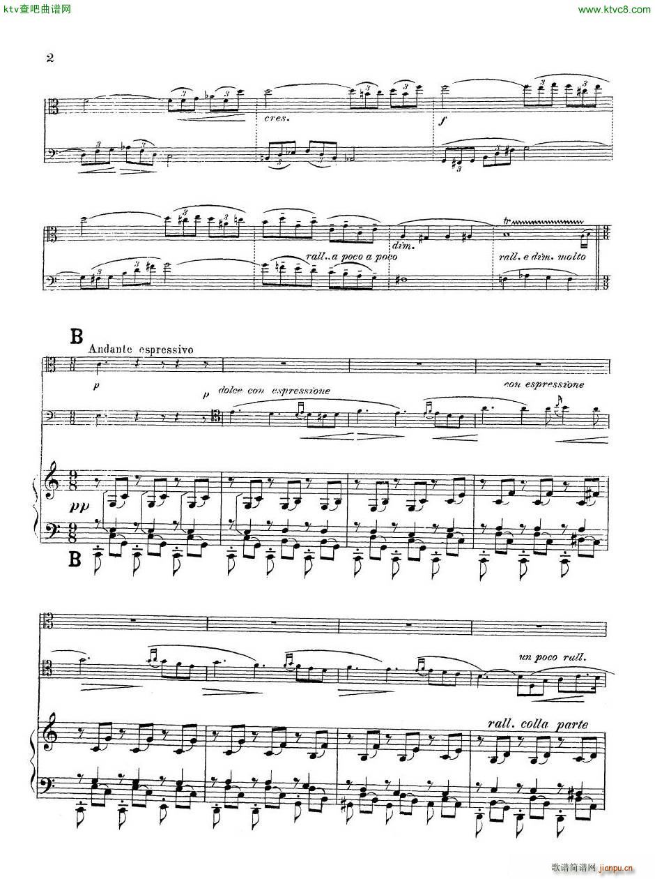 Drigo Meditation Viola Cello Piano(V)13