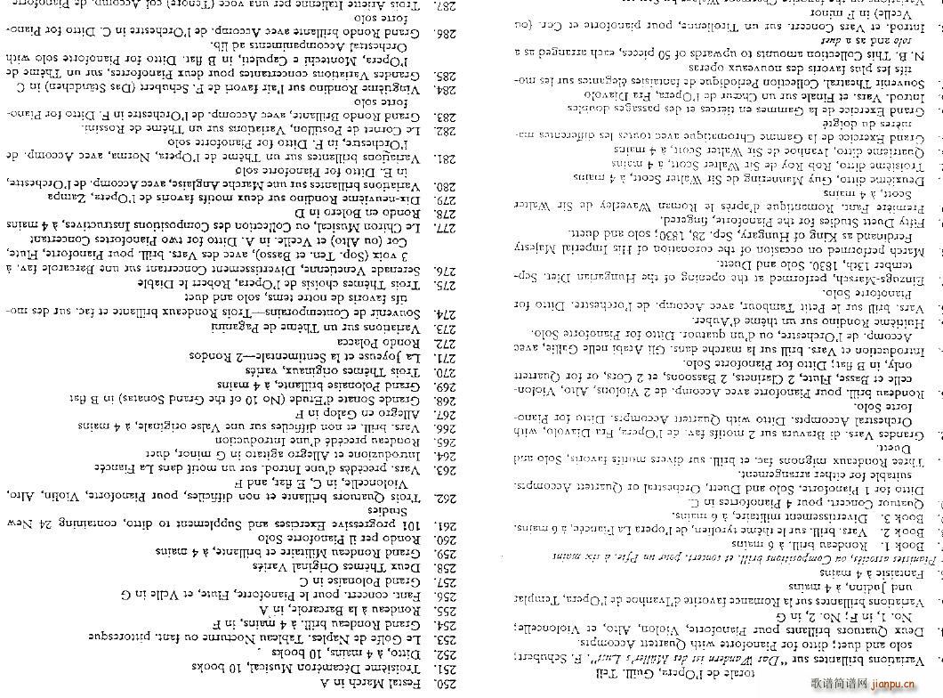 czerny complete list(V)7