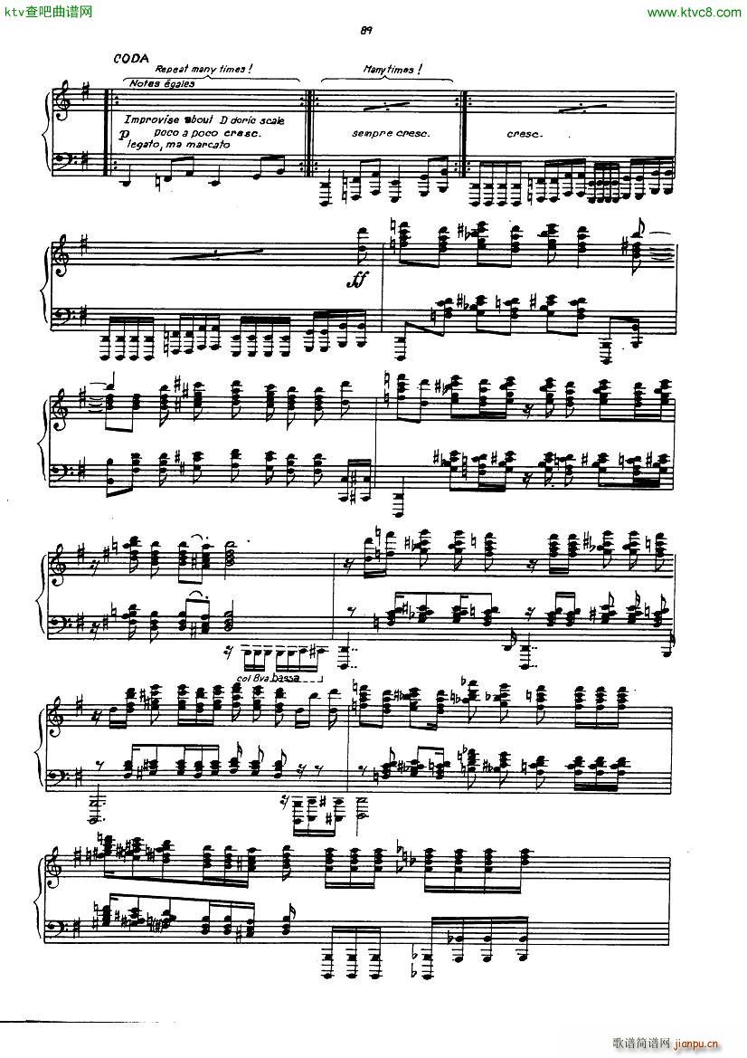 gulda variations on light my fire(V)15