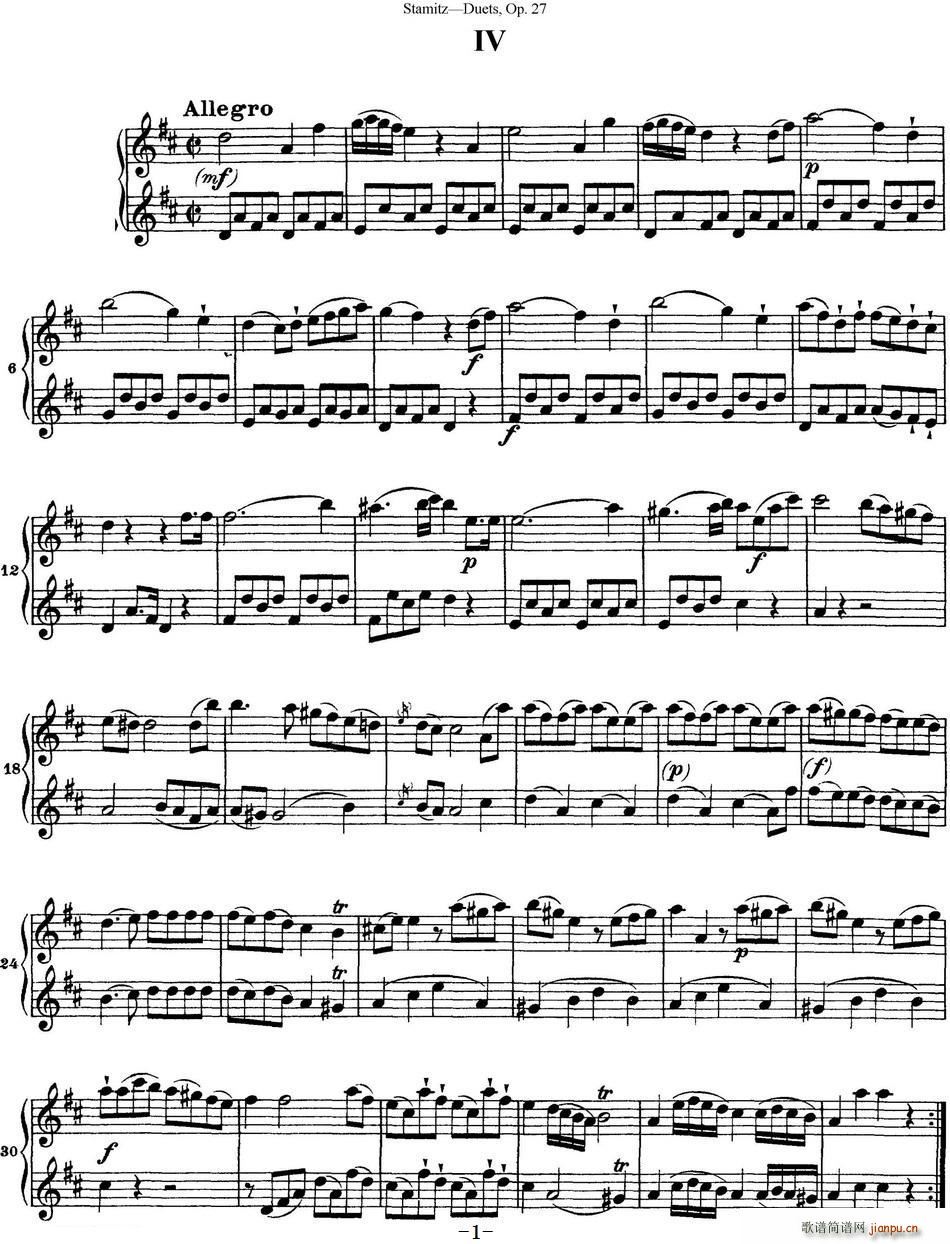˹״ĶLѾ(x)Op 27 No 4(ѺV)1