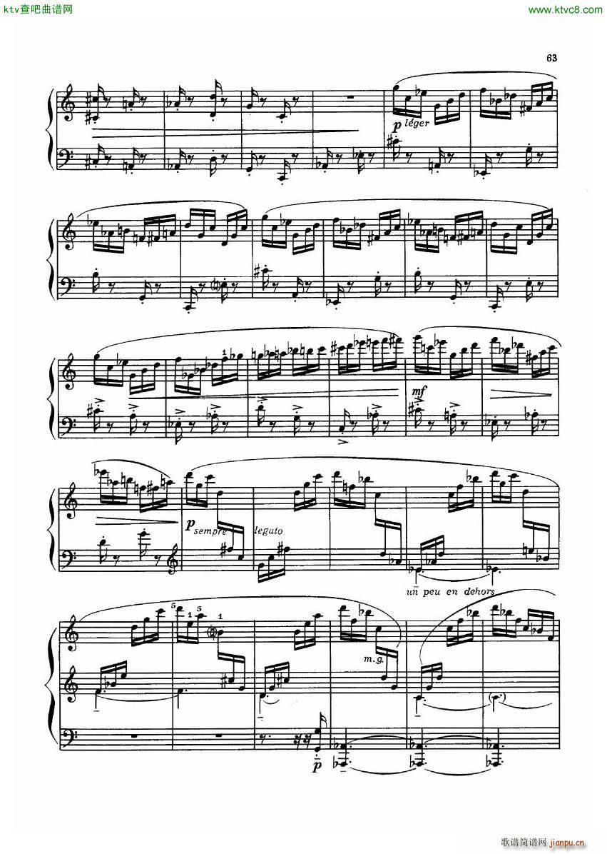 Dutilleux Piano Sonata Op 1 3 Largo(V)9
