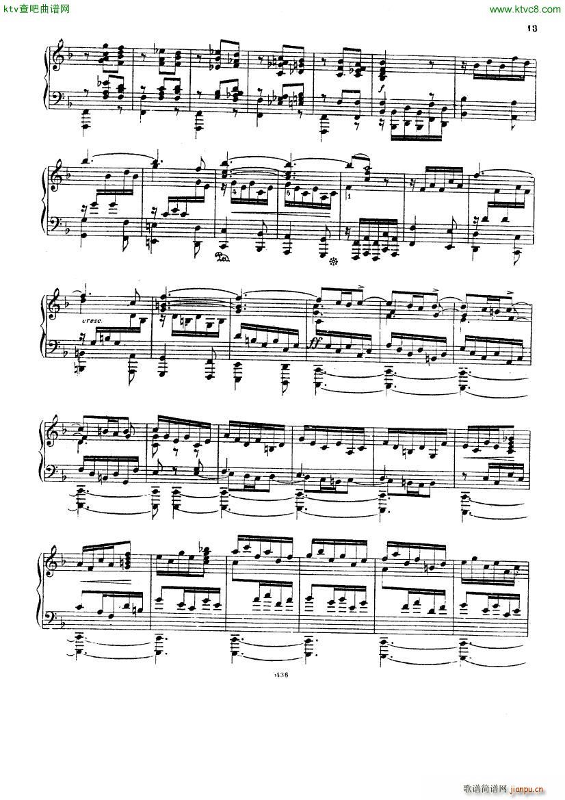 Bach D Albert Prelude Toccata and fugue in f major(V)6