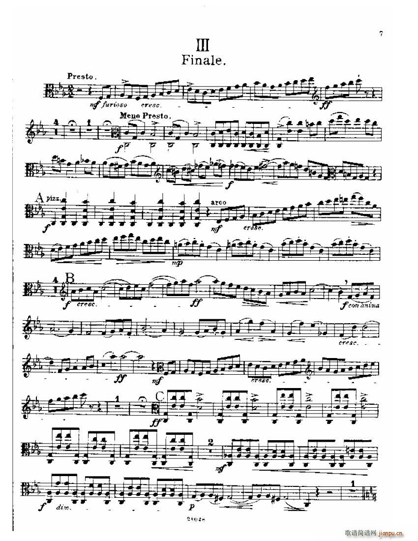 Bowen viola sonata No 1 Va part(V)7