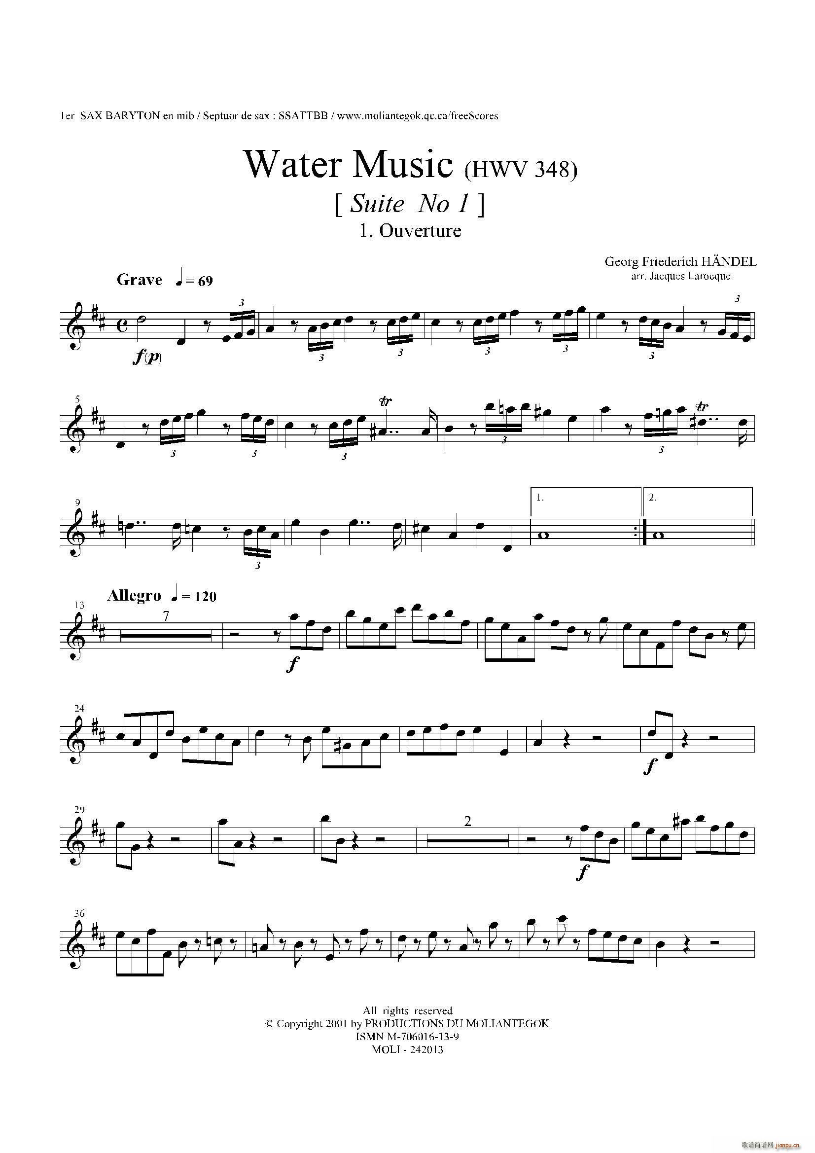Water Music HWV 348 No 1 һϵ_˹(ʮּ)1