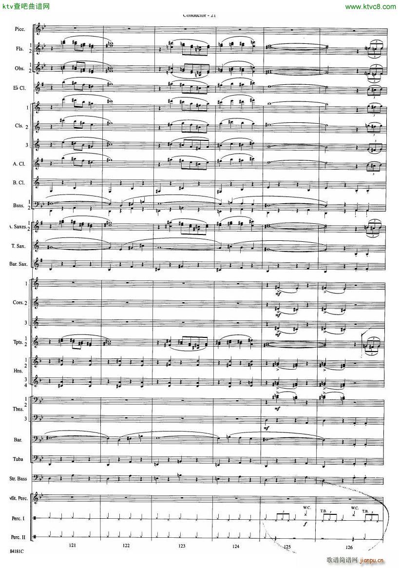 Anderson Sleigh Ride full score(V)22