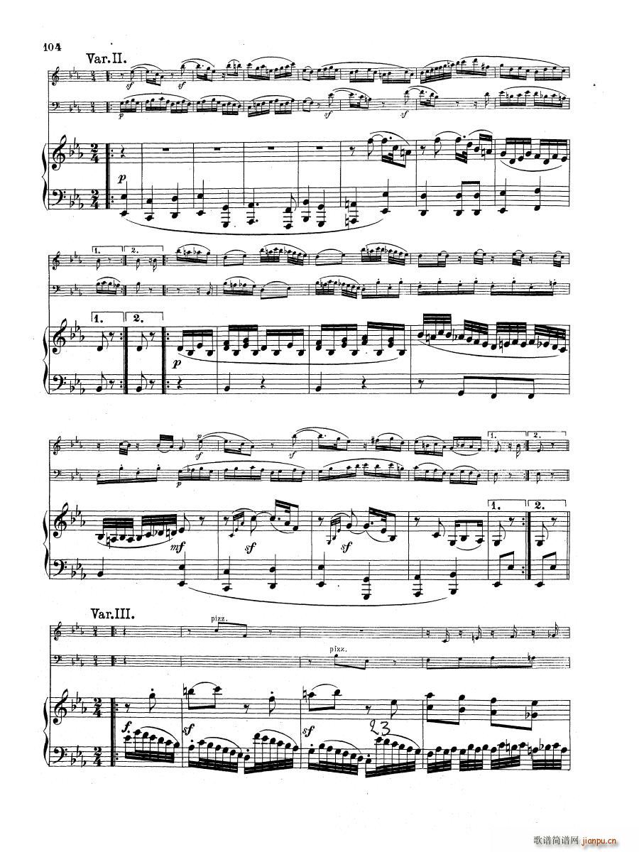 Beethoven op 1 no 3 Piano Trio(V)16