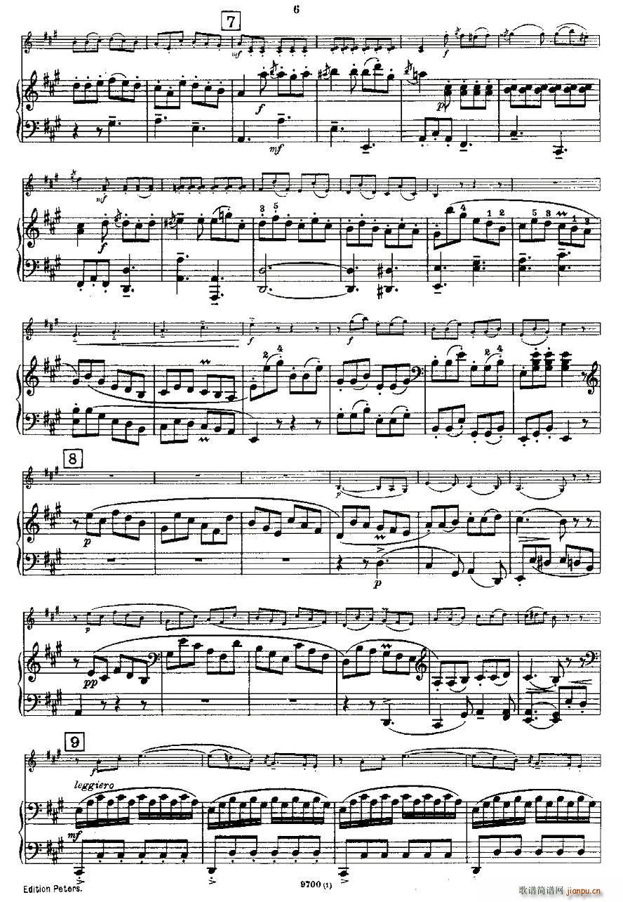 Mozart Violin Sonata No 1 KV 305 һСQ(СV)6