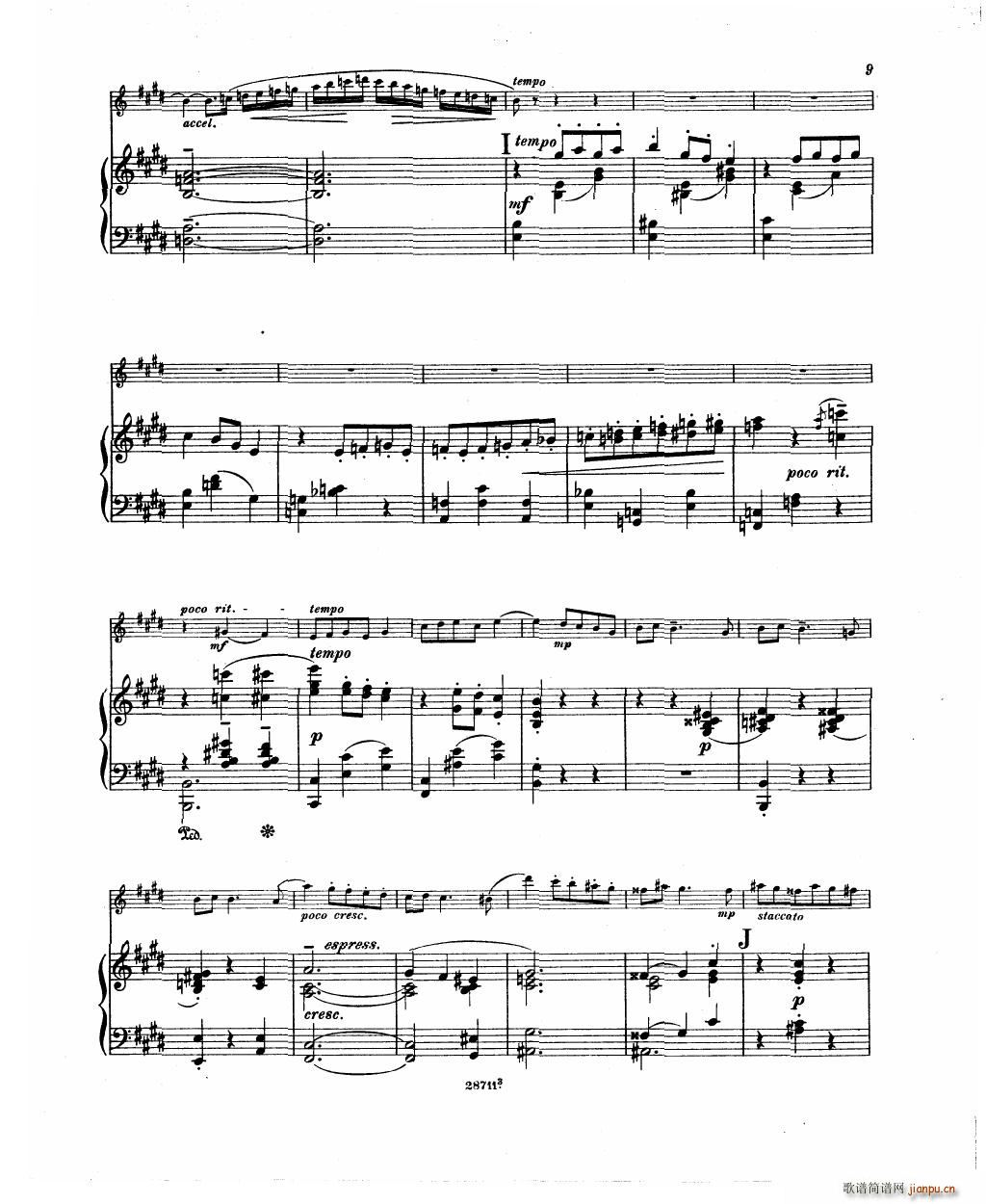 Bowen Humoresque for violin and piano(V)11
