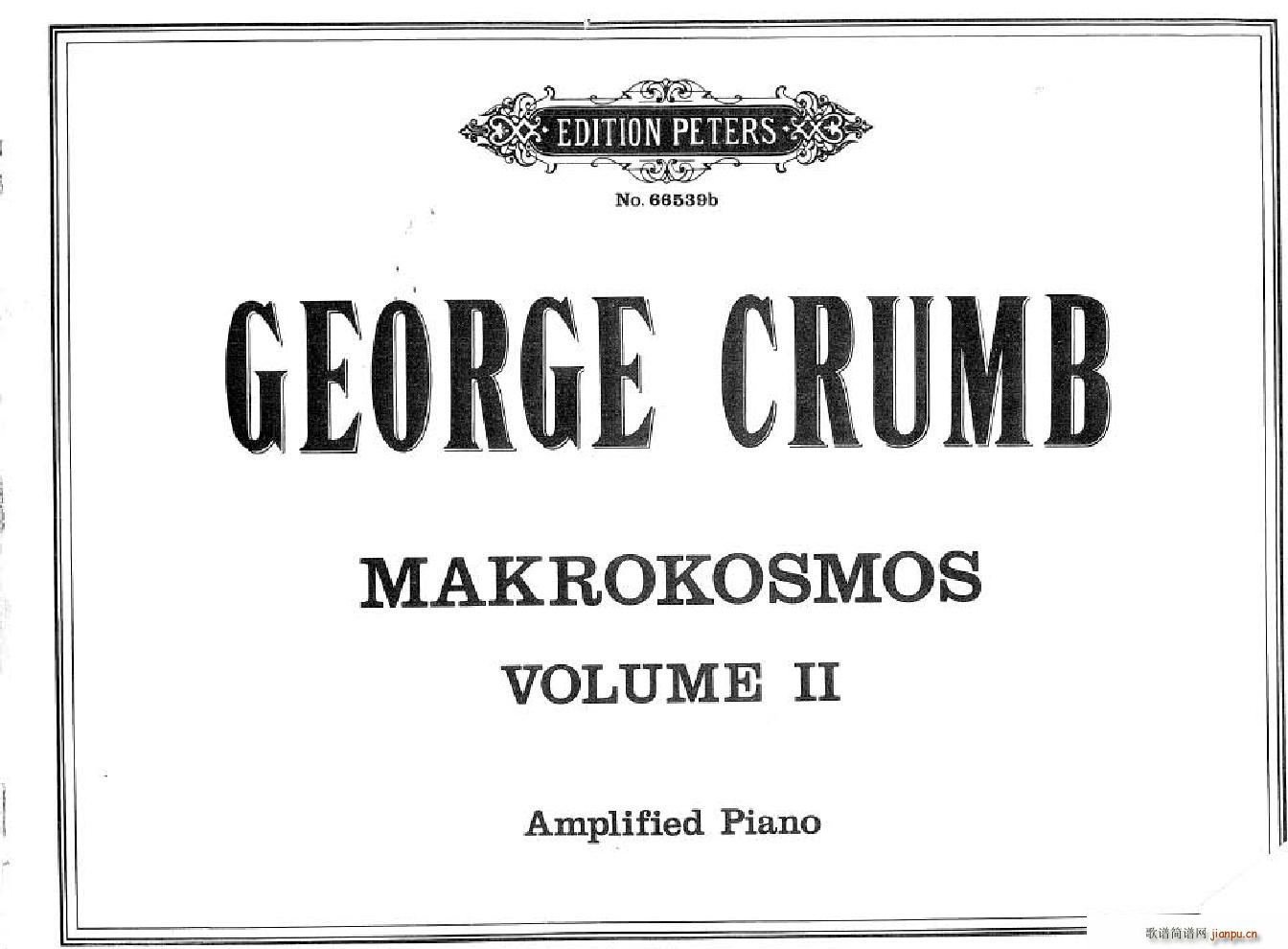 Crumb Makrokosmos Volume 2(V)1