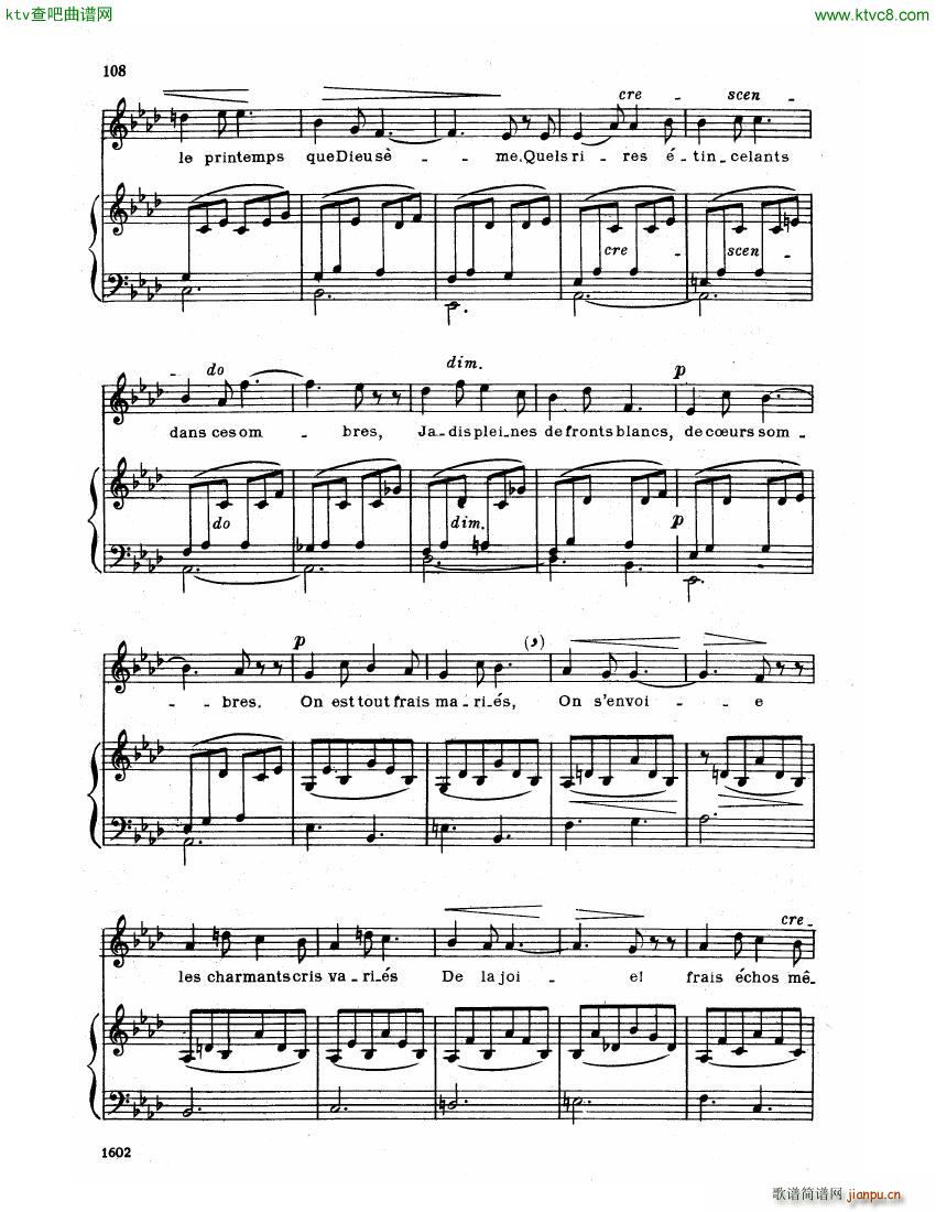 Faure 30 Songs (V)1