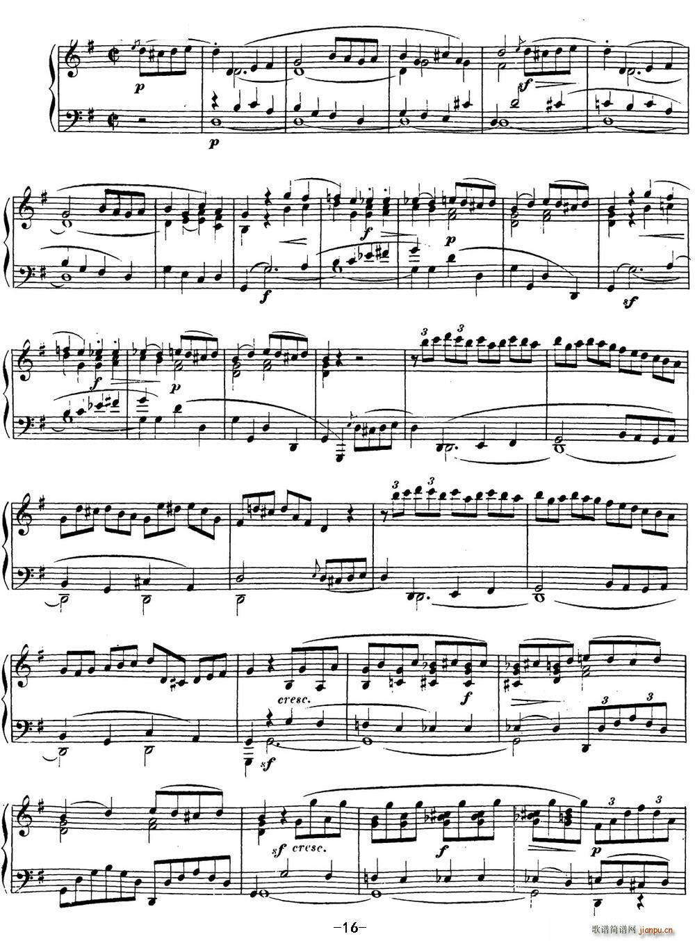 ؐQ16 G{(dio) Op 31 No 1 G major(V)16