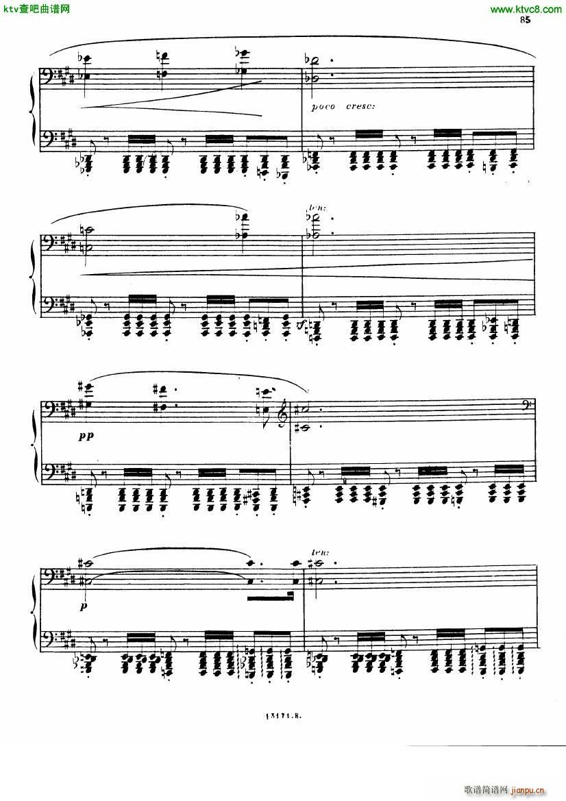 Alkan op 39 12 Etudes in Minor Keys no 9(V)12