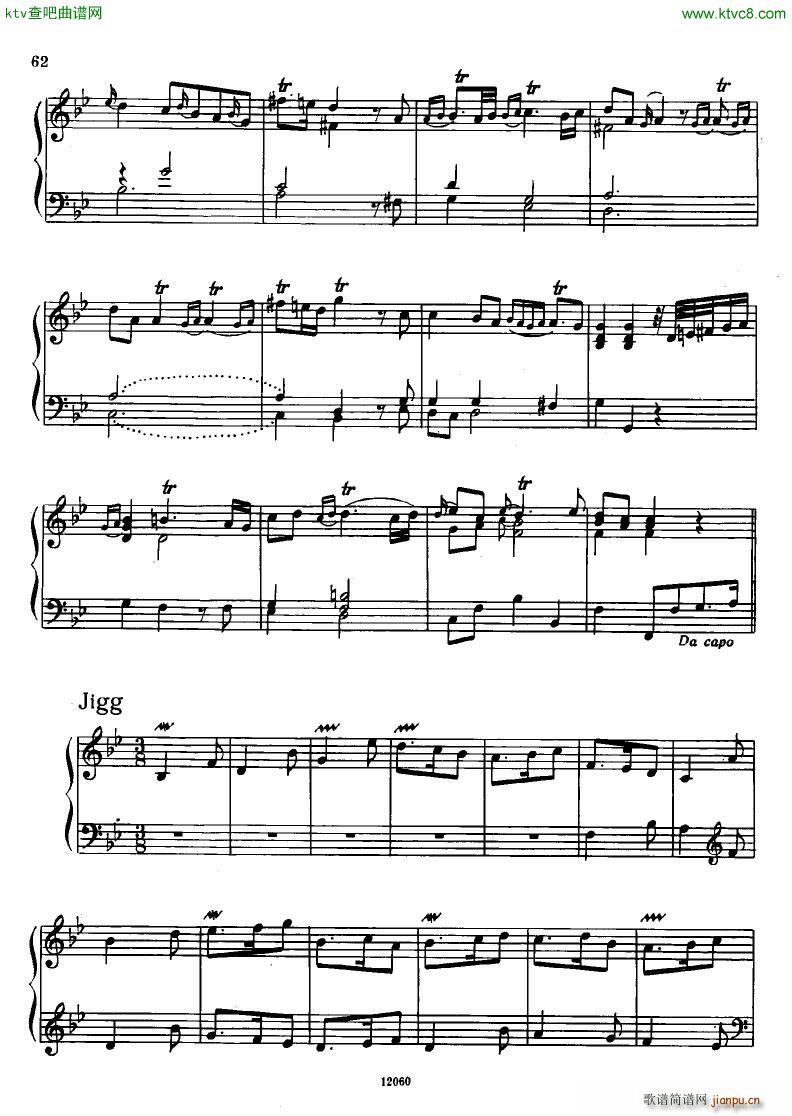 H ndel 1 Suiten for Piano Book 1 (V)22