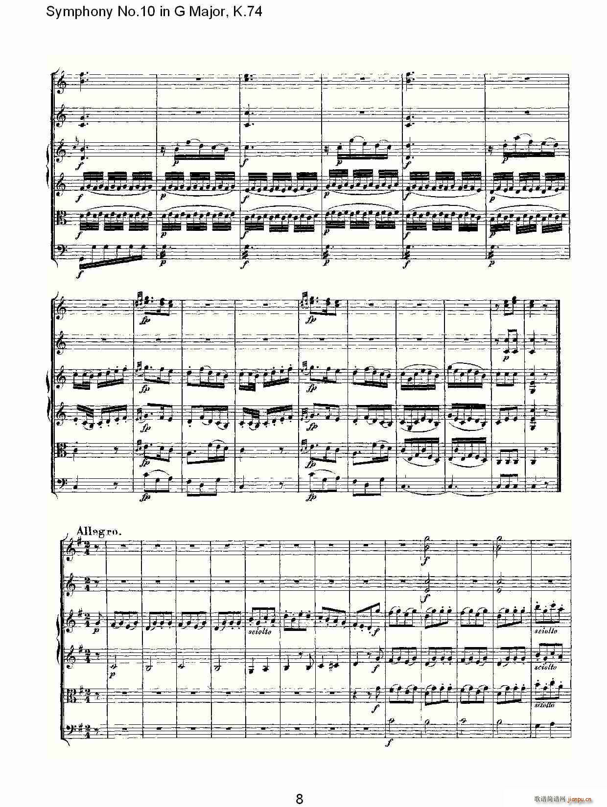 Symphony No.10 in G Major, K.74(ʮּ)3