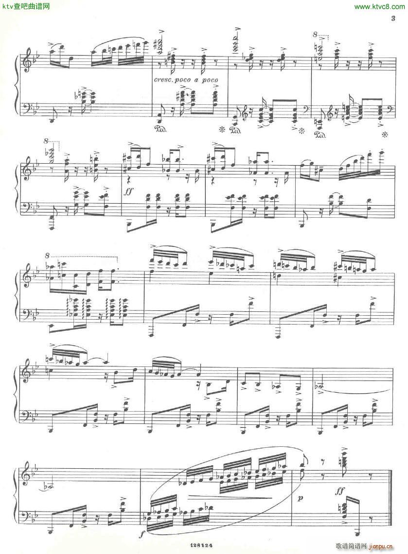 Gershwin 3 Preludes(V)3