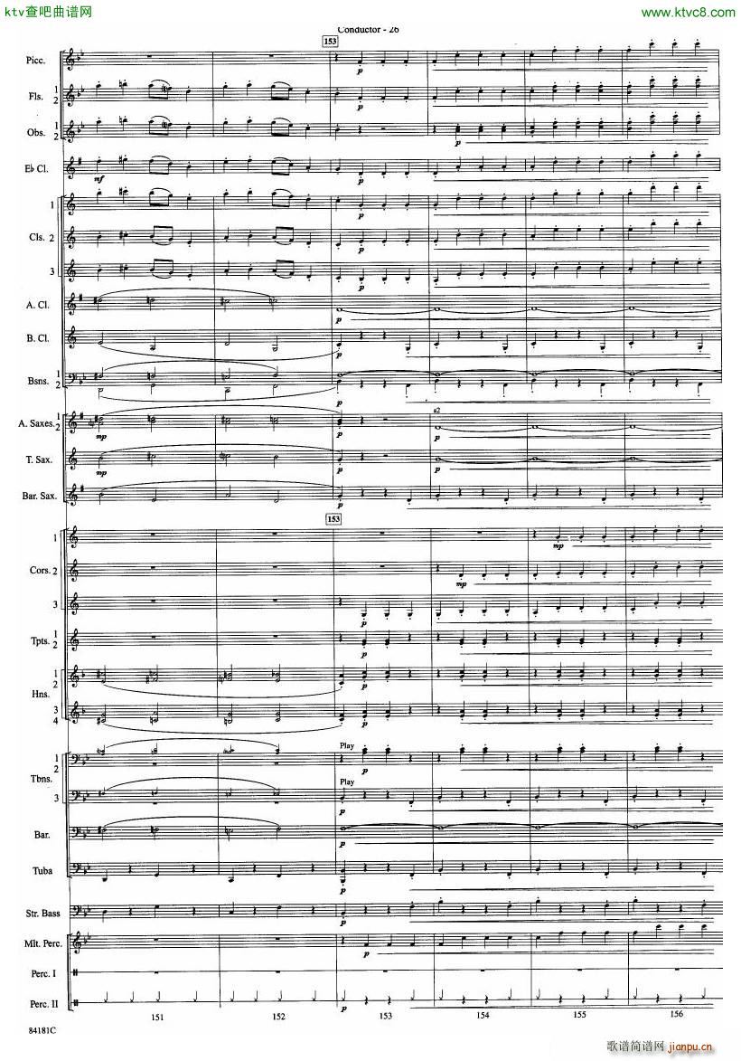 Anderson Sleigh Ride full score(V)27
