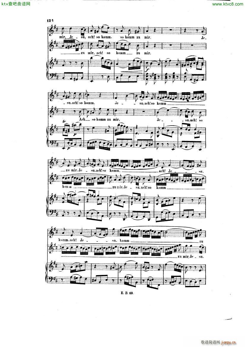 Bach JS BWV 248 Christmas Oratorio No 51 53(V)5