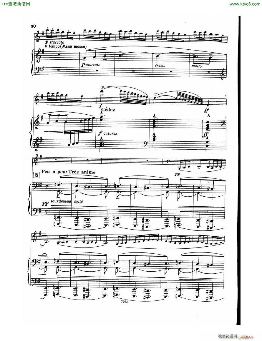 Debussy Violin Sonata Pn(V)29