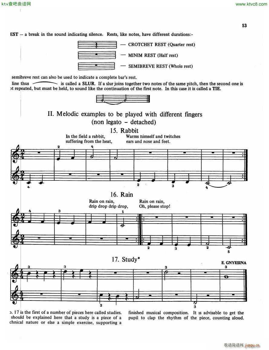 The Russian School of Piano Playing 1(V)11