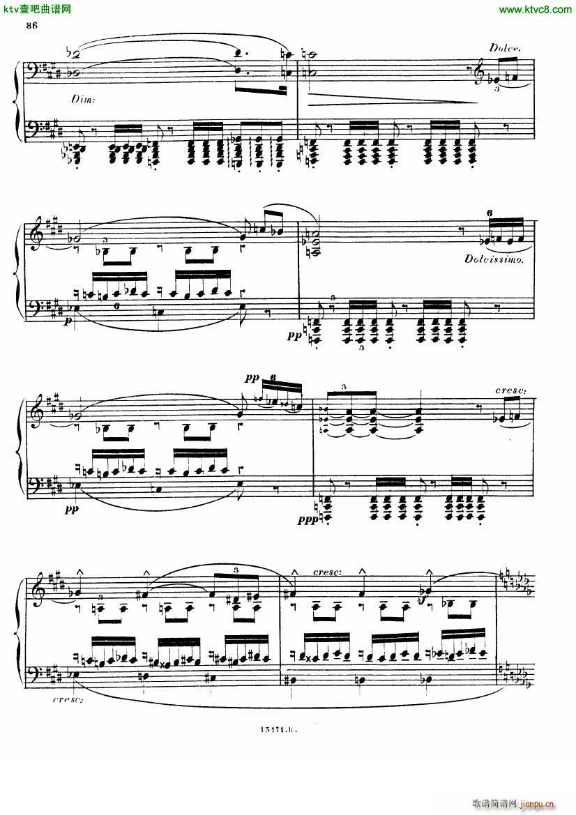 Alkan op 39 12 Etudes in Minor Keys no 9(V)13